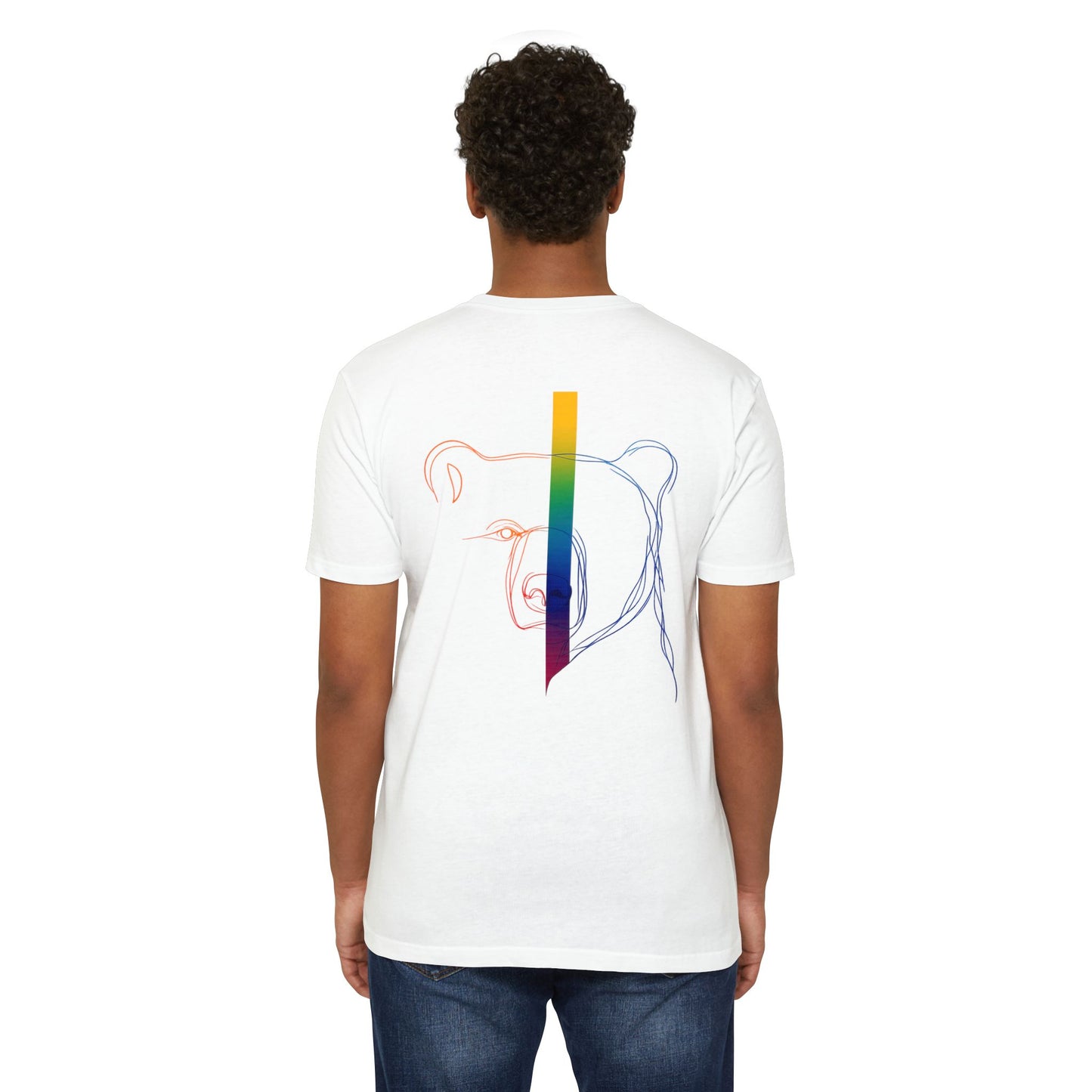 BearU Outline Rainbow T-Shirt
