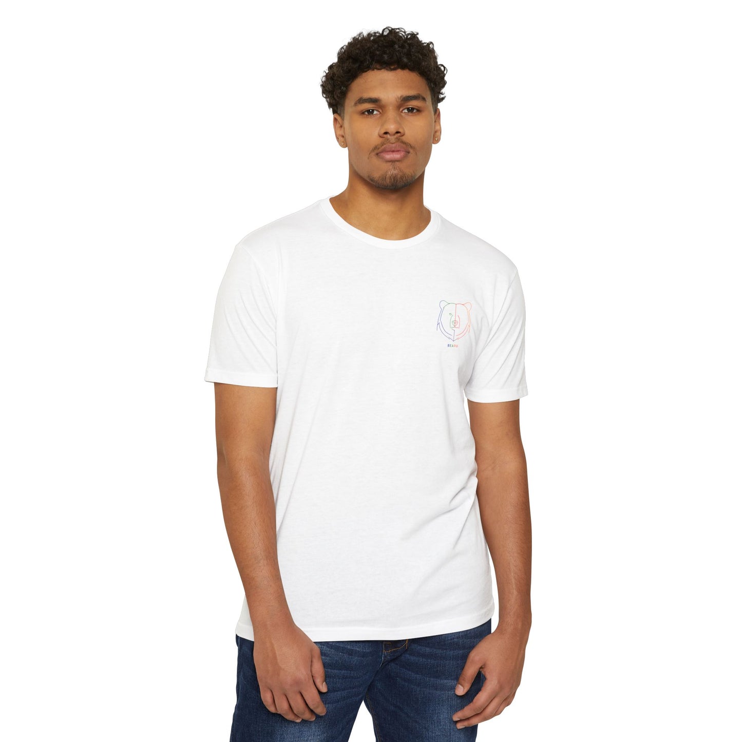 BearU Outline Rainbow T-Shirt