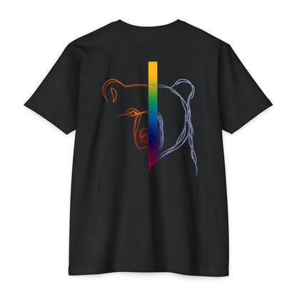 BearU Outline Rainbow T-Shirt