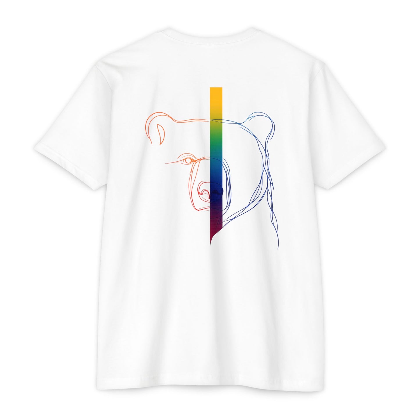 BearU Outline Rainbow T-Shirt