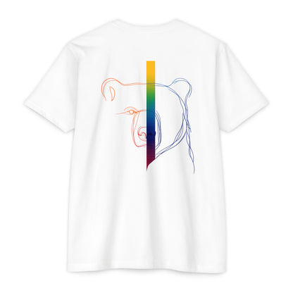 BearU Outline Rainbow T-Shirt