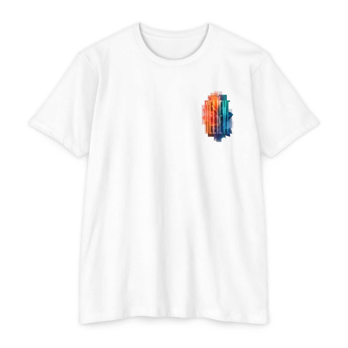 Believe Love Floral Graphic T-Shirt